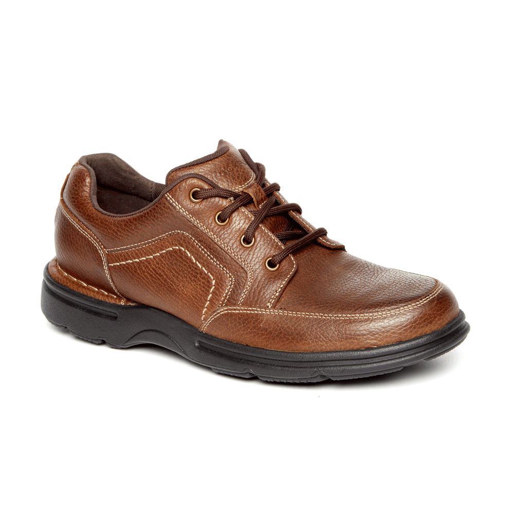 Rockport Mens Sneakers Brown - ProWalker Eureka Plus Mudguard - UK 376-PDHQSW